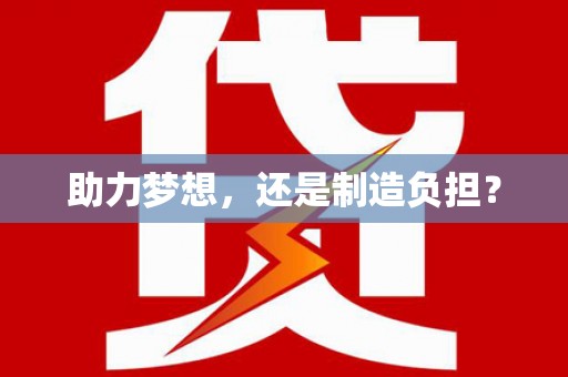 宝山助力梦想，还是制造负担？