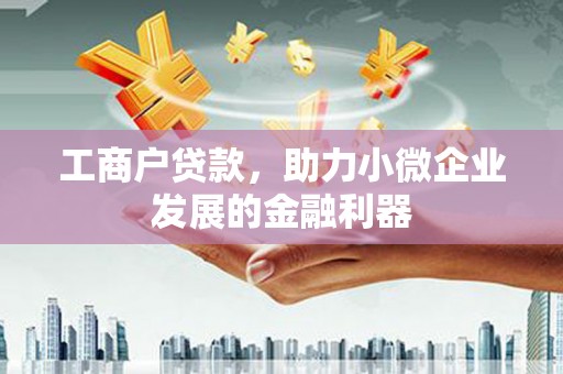 宝山工商户贷款，助力小微企业发展的金融利器
