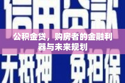 宝山公积金贷，购房者的金融利器与未来规划
