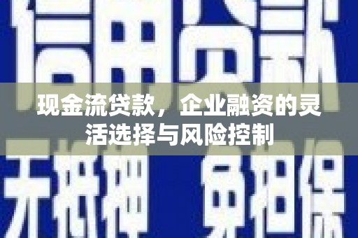 宝山现金流贷款，企业融资的灵活选择与风险控制