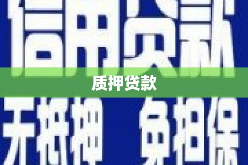 宝山质押贷款