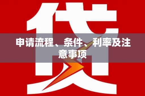 宝山申请流程、条件、利率及注意事项