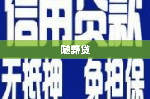 宝山随薪贷