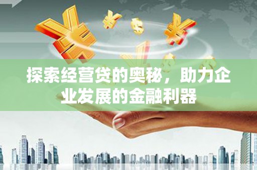 宝山探索经营贷的奥秘，助力企业发展的金融利器