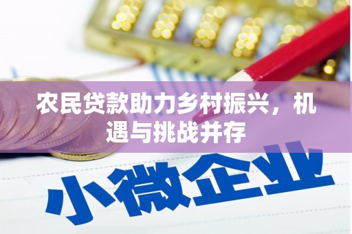 宝山农民贷款助力乡村振兴，机遇与挑战并存