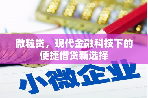 宝山微粒贷，现代金融科技下的便捷借贷新选择