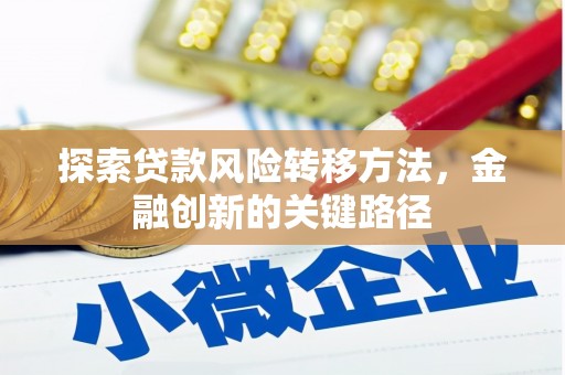 宝山探索贷款风险转移方法，金融创新的关键路径
