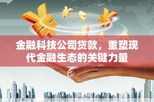 宝山金融科技公司贷款，重塑现代金融生态的关键力量