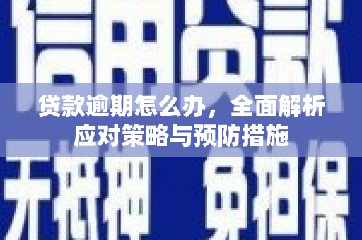 宝山贷款逾期怎么办，全面解析应对策略与预防措施
