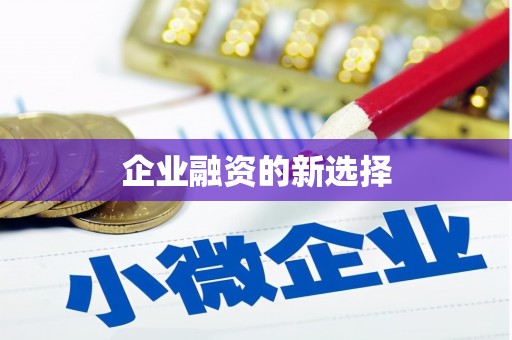 宝山企业融资的新选择