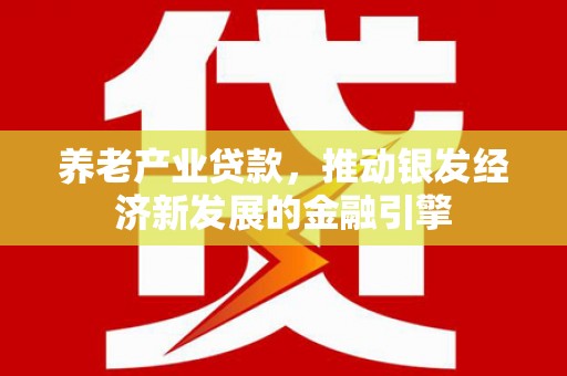 宝山养老产业贷款，推动银发经济新发展的金融引擎