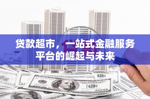 宝山贷款超市，一站式金融服务平台的崛起与未来