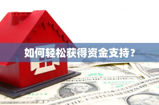 宝山如何轻松获得资金支持？