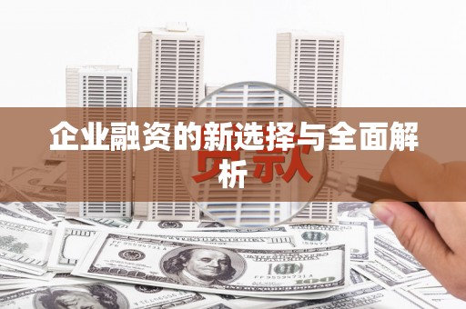 宝山企业融资的新选择与全面解析