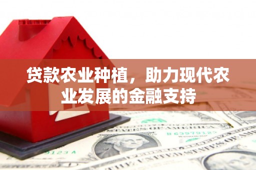 宝山贷款农业种植，助力现代农业发展的金融支持